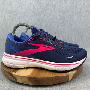 Brooks Ghost 15 GTX Shoes Womens Size 8 Blue Sneakers Running Athletic Jogging